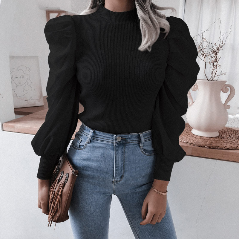 PUFF SLEEVE BLOUSE