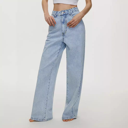 Straight Loose High Waist Jeans